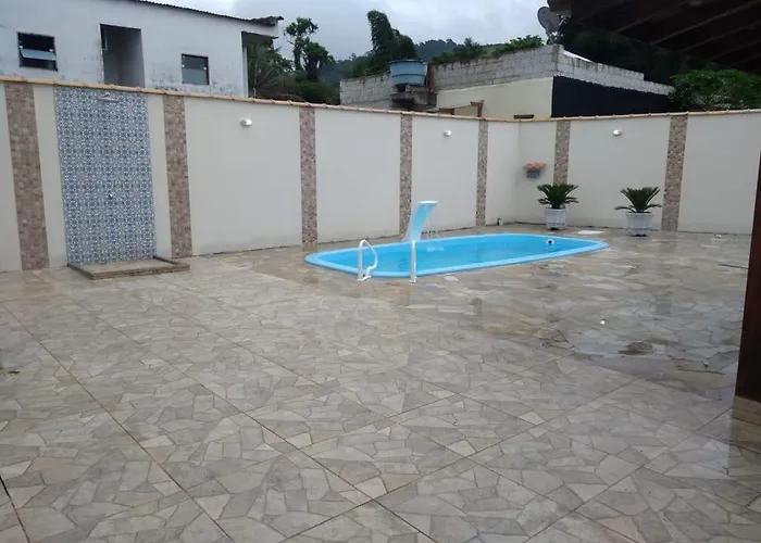 Casa Com Piscina Para Temporada Em Paraty - Casa Nova E Aconchegante